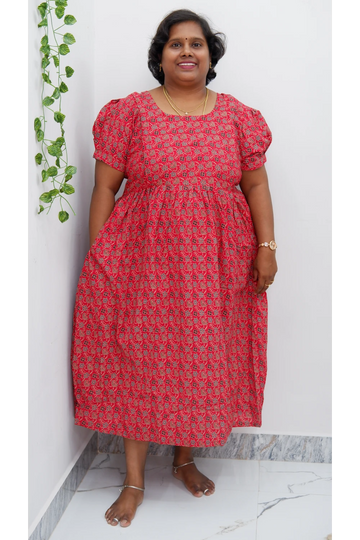 Luxury Feeding Kurti with Side Zip – Stylish & Practical Maternity Wear | Soft Cotton Comfort