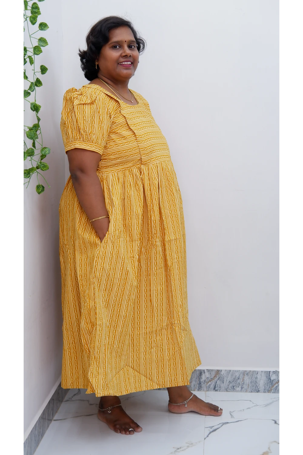 Luxury Feeding Kurti with Side Zip – Stylish & Practical Maternity Wear | Soft Cotton Comfort