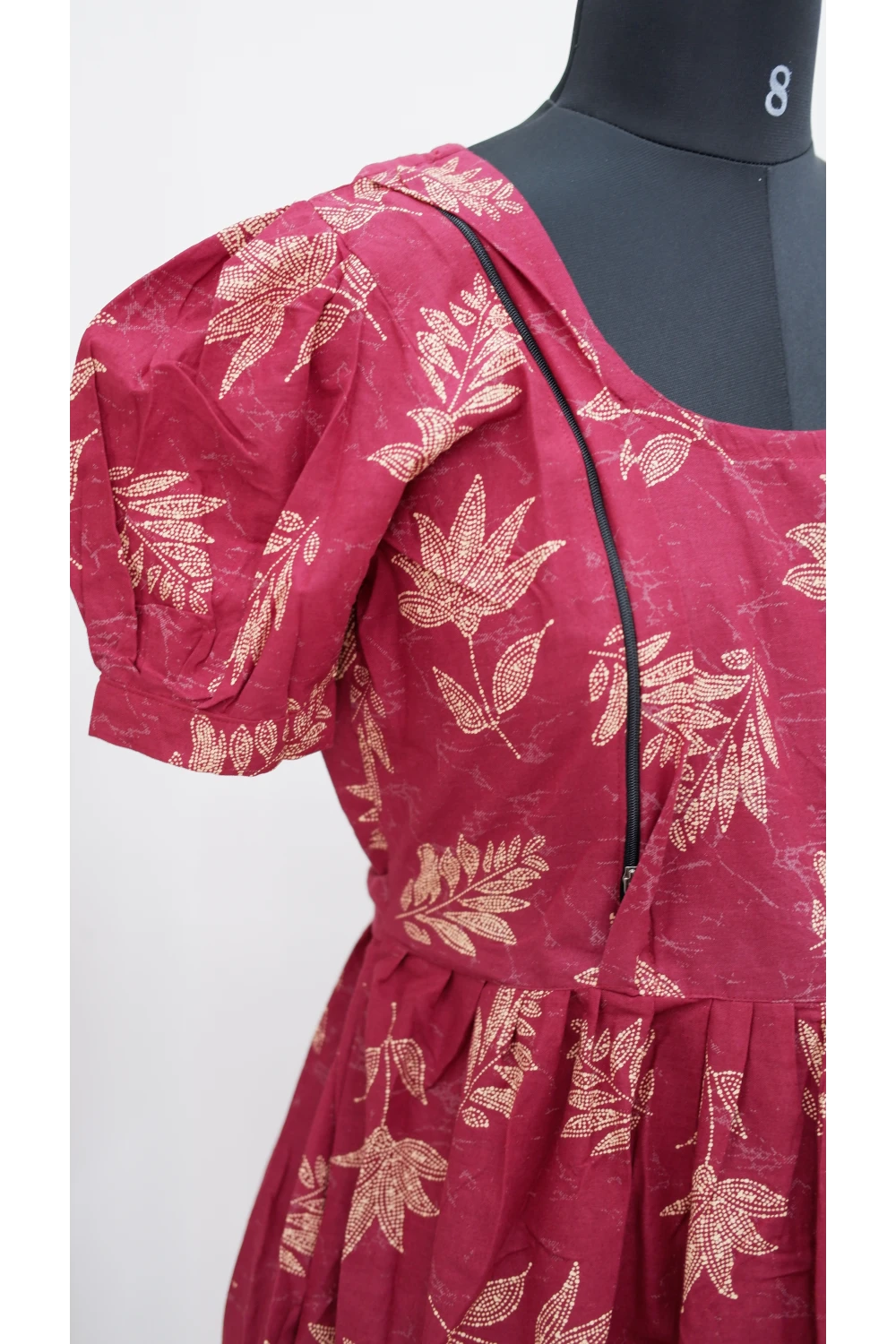 Luxury Feeding Kurti with Side Zip – Stylish & Practical Maternity Wear | Soft Cotton Comfort
