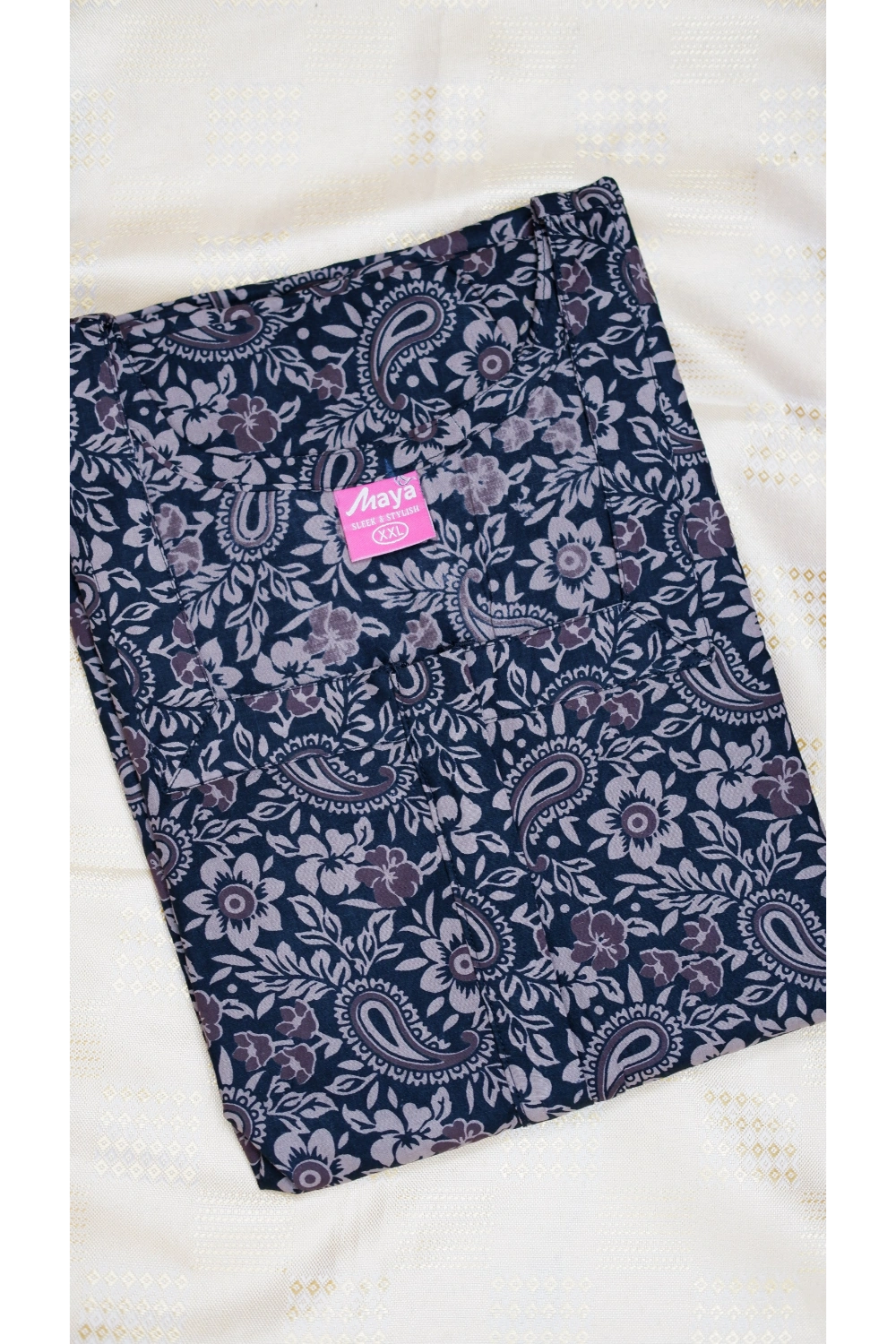 Classic 3/4 Sleeve Nighty – Premium Jyothi Cotton for Women