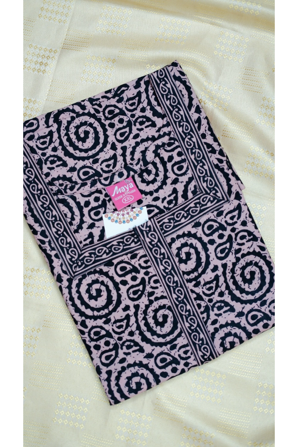 Classic 3/4 Sleeve Nighty – Premium Jyothi Cotton for Women