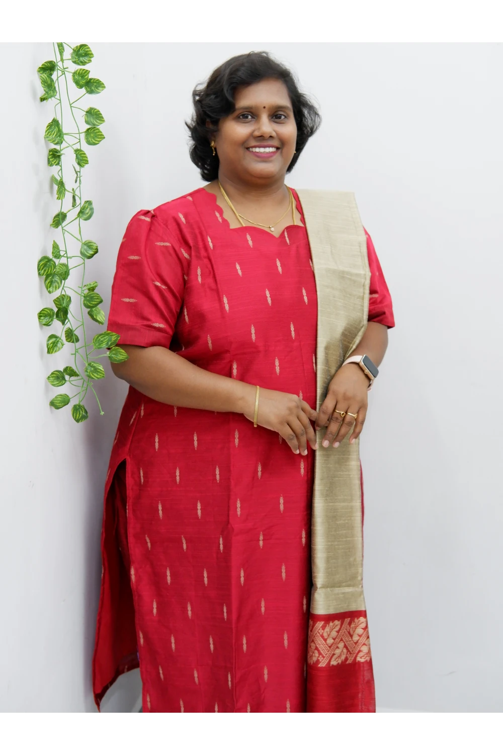 Luxe Salwar Suit with Shawl – Casual & Festive Wear