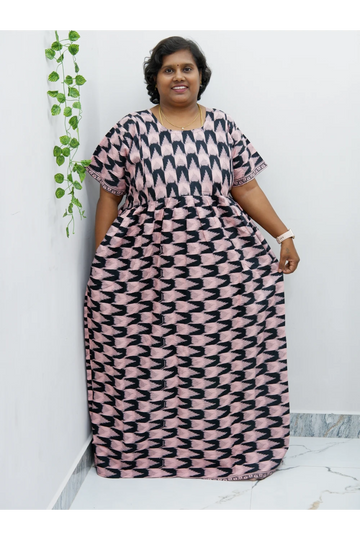 Comfort Fit Maternity Nighty – Side Zip Design