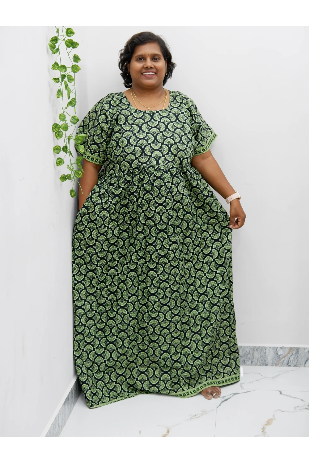 Comfort Fit Maternity Nighty – Side Zip Design