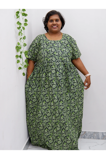 Comfort Fit Maternity Nighty – Side Zip Design