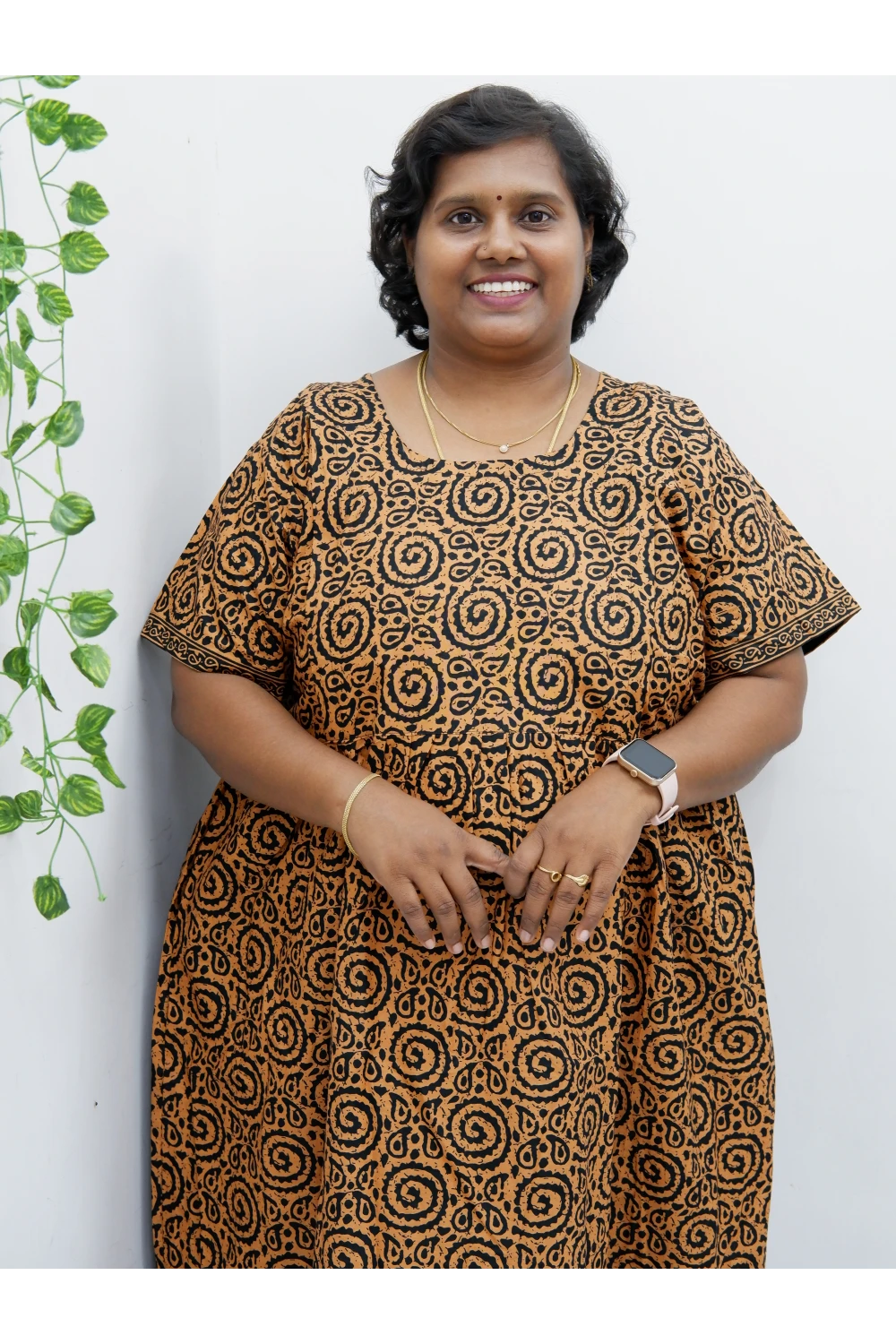 Comfort Fit Maternity Nighty – Side Zip Design