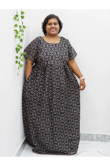 Comfort Fit Maternity Nighty – Side Zip Design