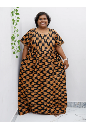 Comfort Fit Maternity Nighty – Side Zip Design