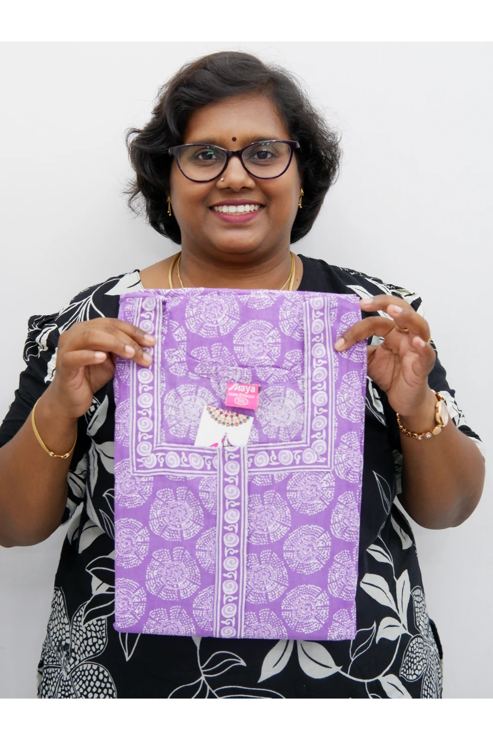Plus Size Elegant Zip Nighty – Jyothi Cotton Breeze