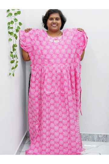 Comfort Fit Maternity Nighty – Side Zip Design