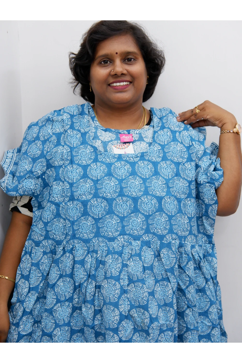 Comfort Fit Maternity Nighty – Side Zip Design