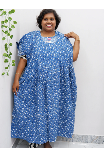 Comfort Fit Maternity Nighty – Side Zip Design