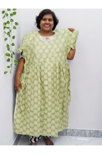 Comfort Fit Maternity Nighty – Side Zip Design