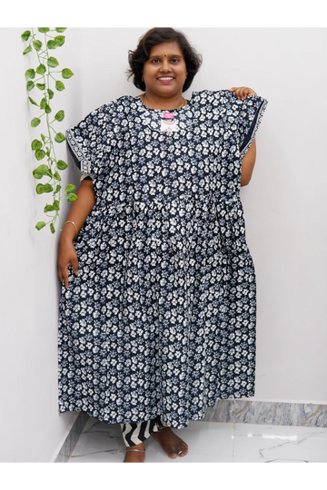 Comfort Fit Maternity Nighty – Side Zip Design