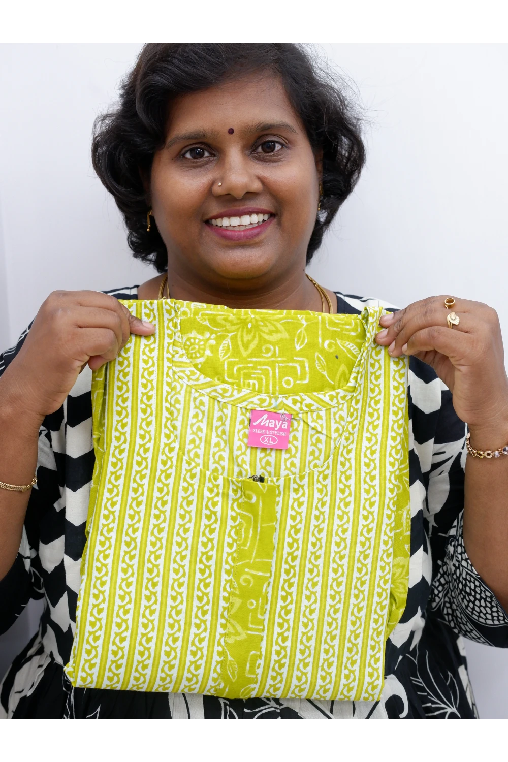 Frock Style Cotton Nighty – Soft & Flowing Fit