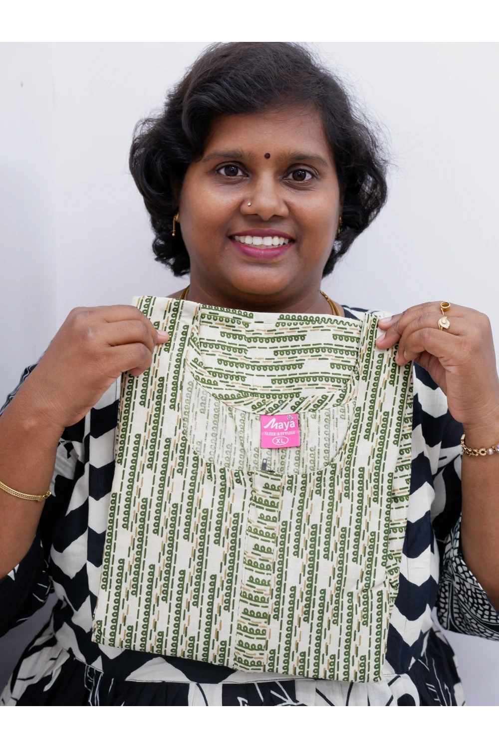 Frock Style Cotton Nighty – Soft & Flowing Fit