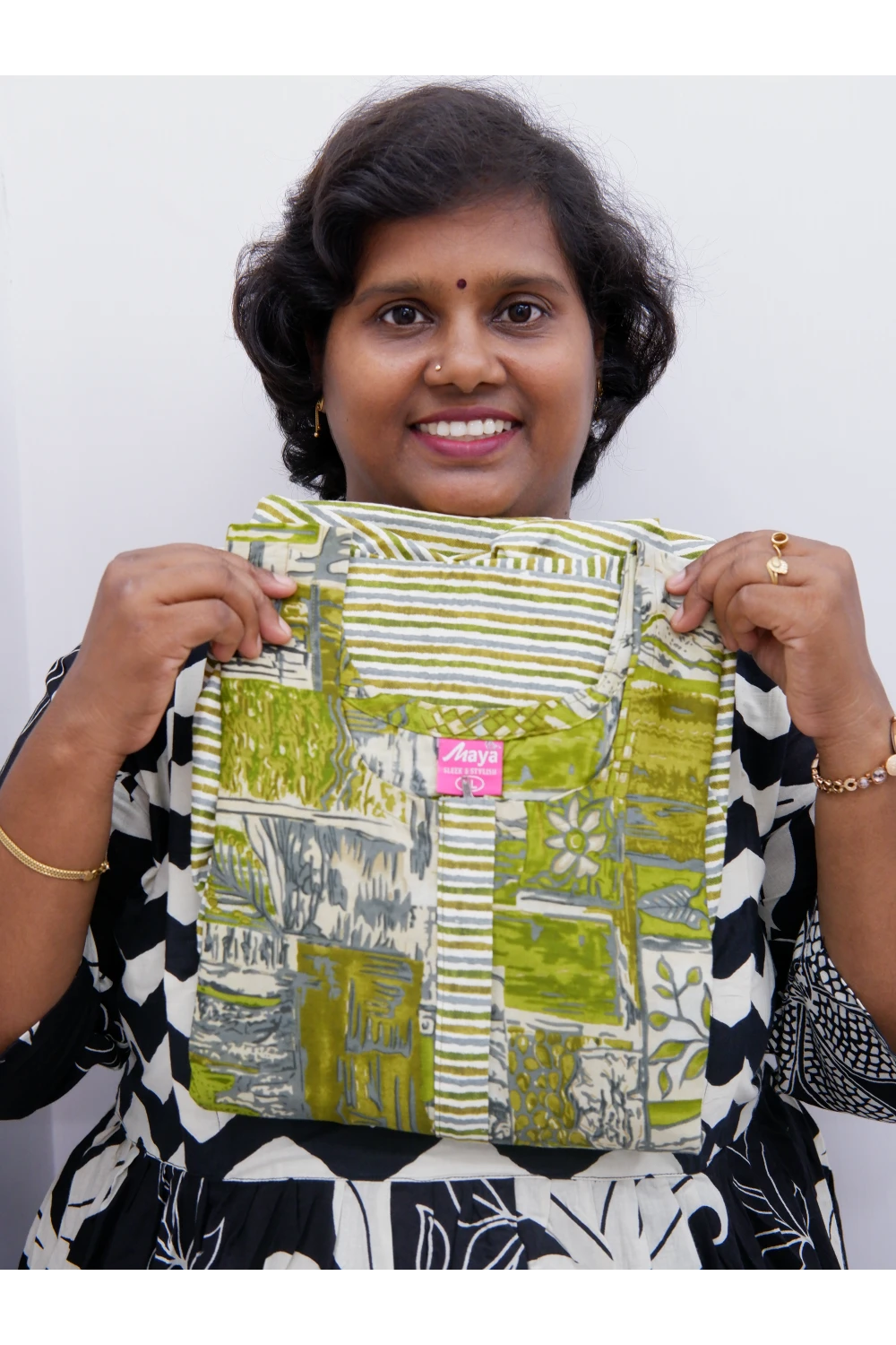 Frock Style Cotton Nighty – Soft & Flowing Fit