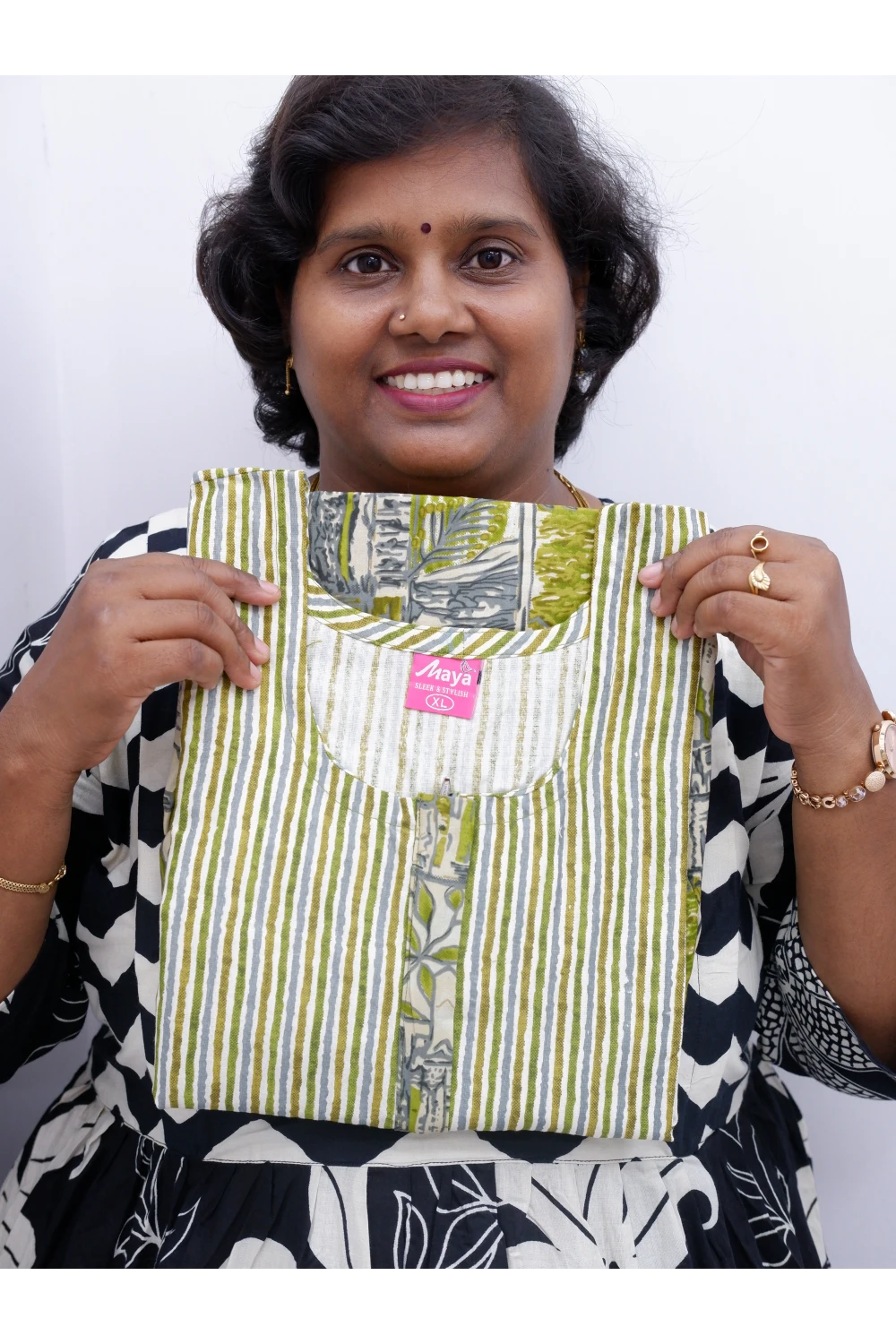 Frock Style Cotton Nighty – Soft & Flowing Fit