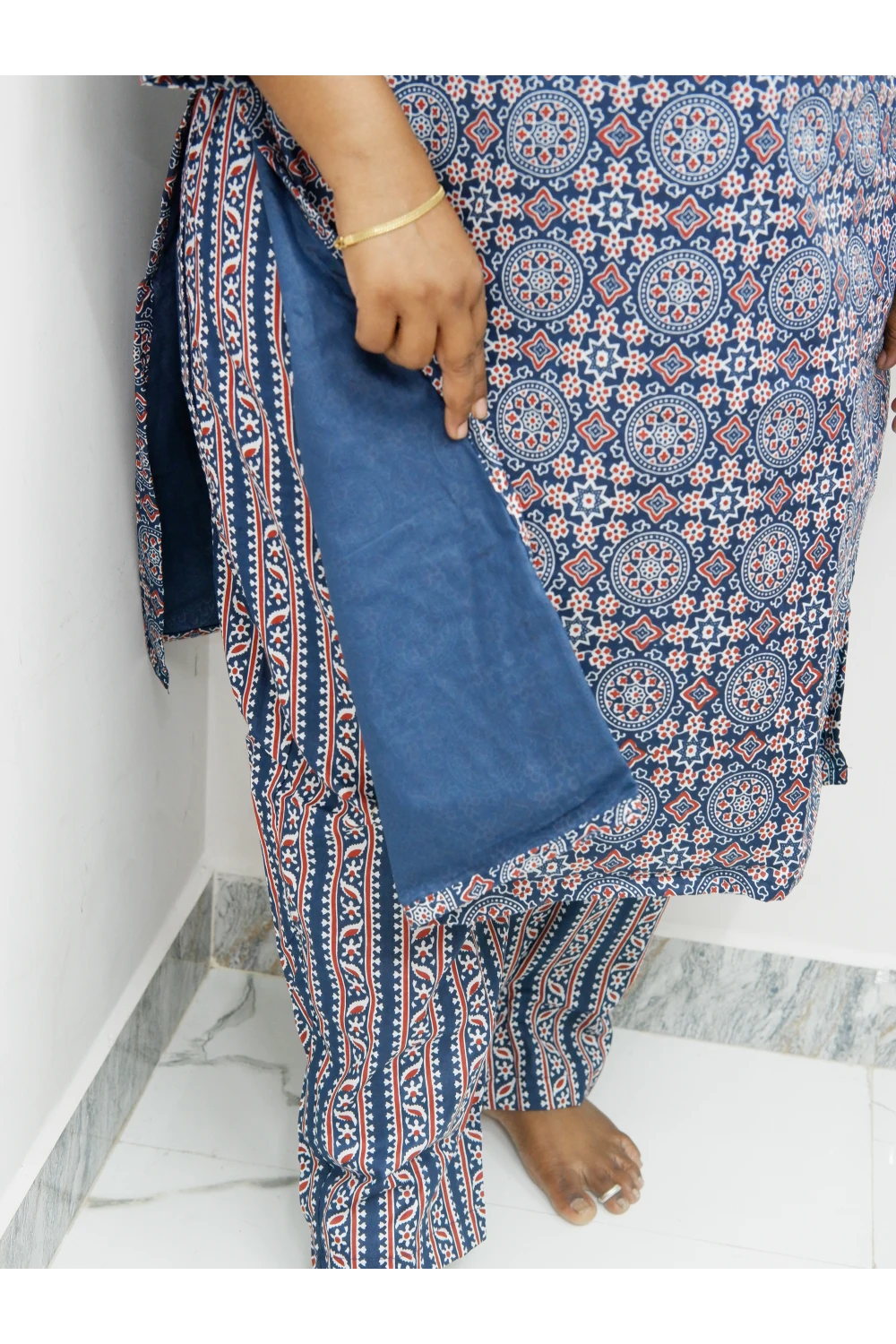 Cotton Luxe Co-Ord Set with Lining