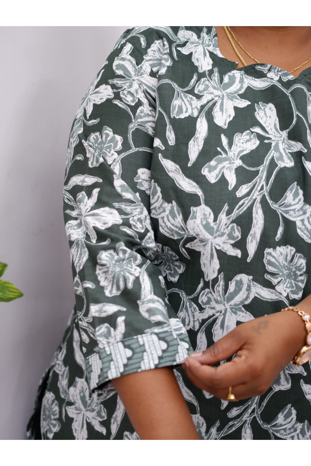 Cotton Luxe Co-Ord Set with Lining