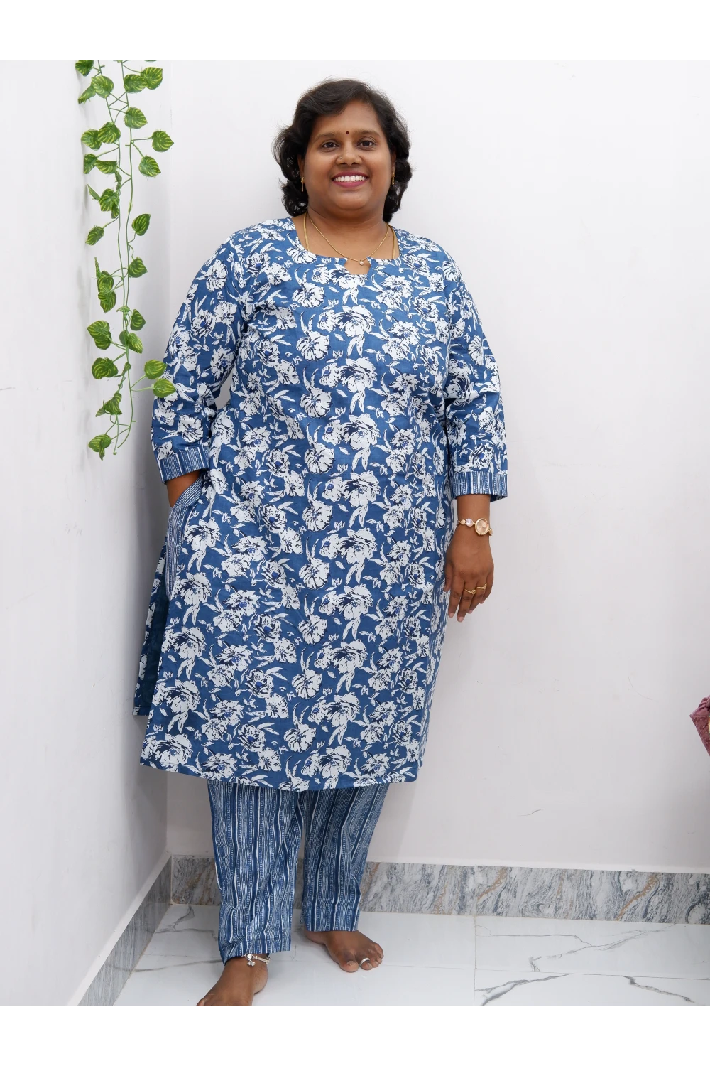 Cotton Luxe Co-Ord Set with Lining