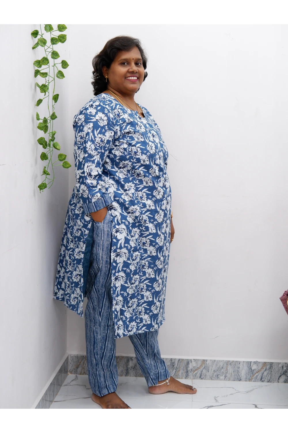 Cotton Luxe Co-Ord Set with Lining