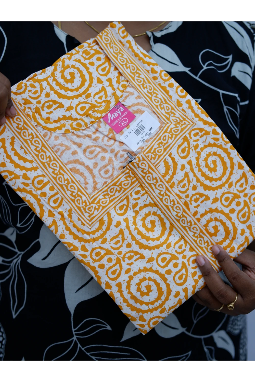 Elegant Zip Nighty – Jyothi Cotton Breeze