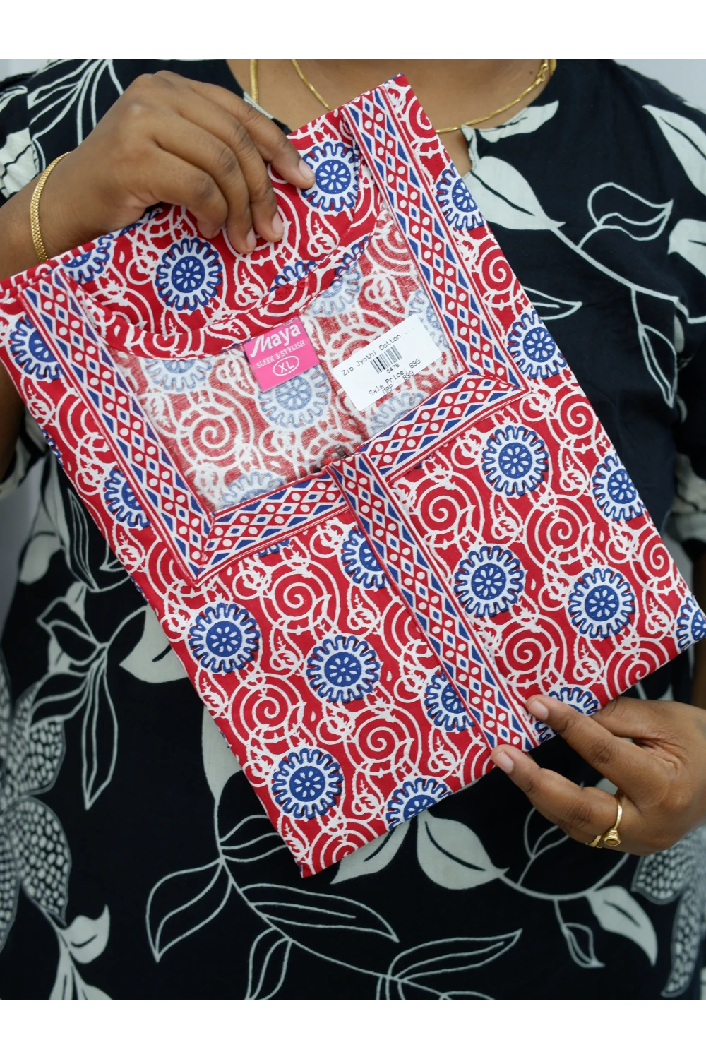 Elegant Zip Nighty – Jyothi Cotton Breeze