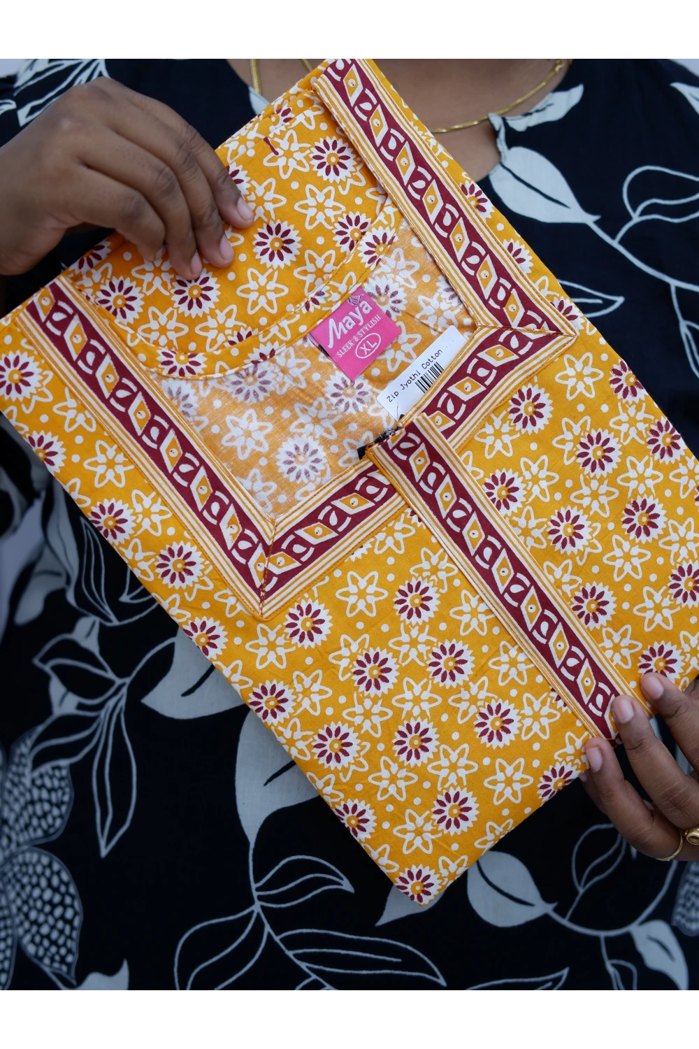 Elegant Zip Nighty – Jyothi Cotton Breeze