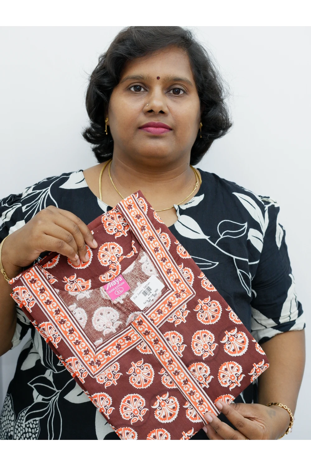 Elegant Zip Nighty – Jyothi Cotton Breeze