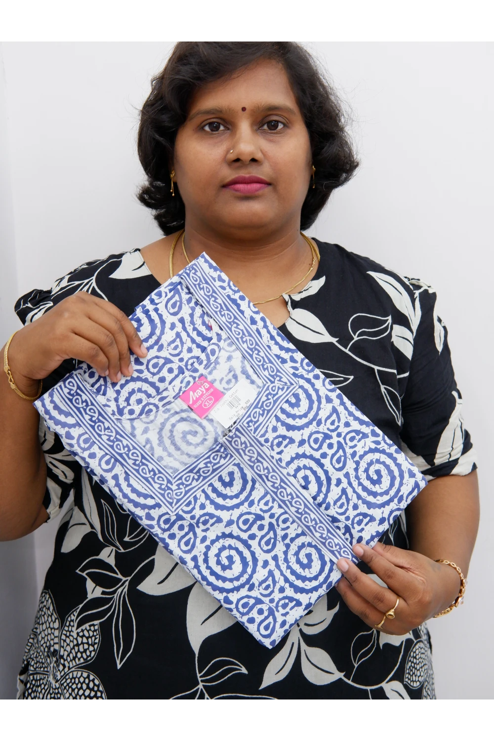 Elegant Zip Nighty – Jyothi Cotton Breeze