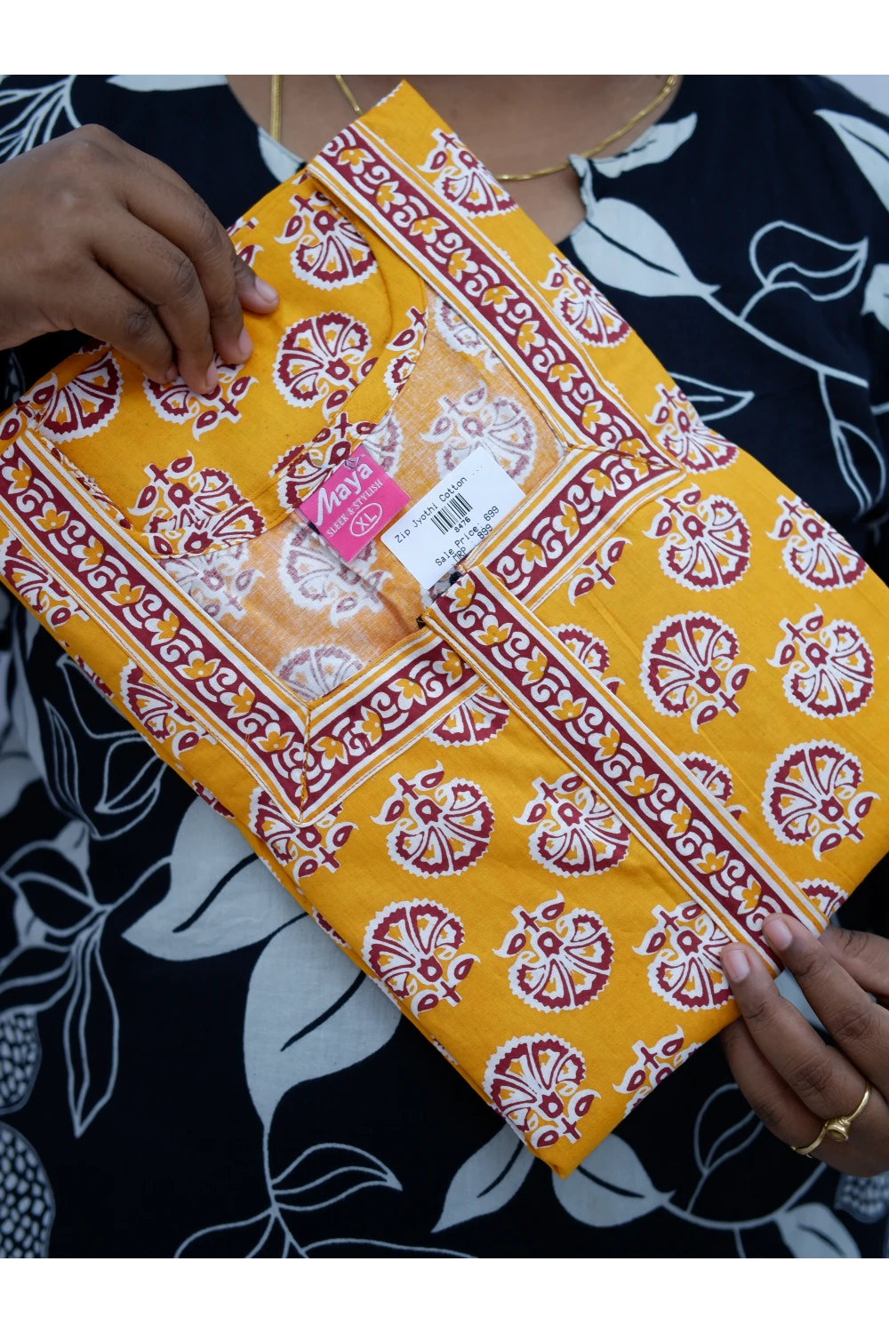 Elegant Zip Nighty – Jyothi Cotton Breeze