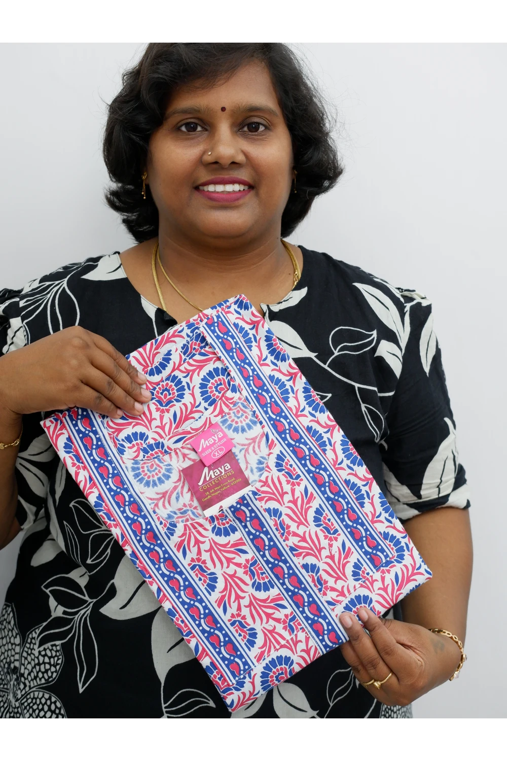 Elegant Zip Nighty – Jyothi Cotton Breeze