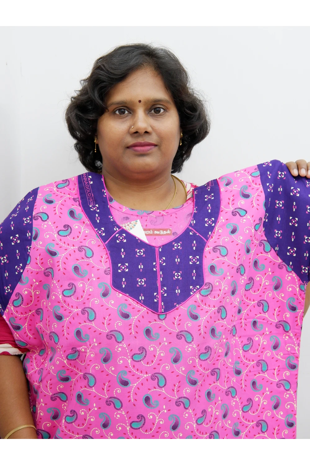 Extra Height Cotton Nighty for Women-Long Length Nighty