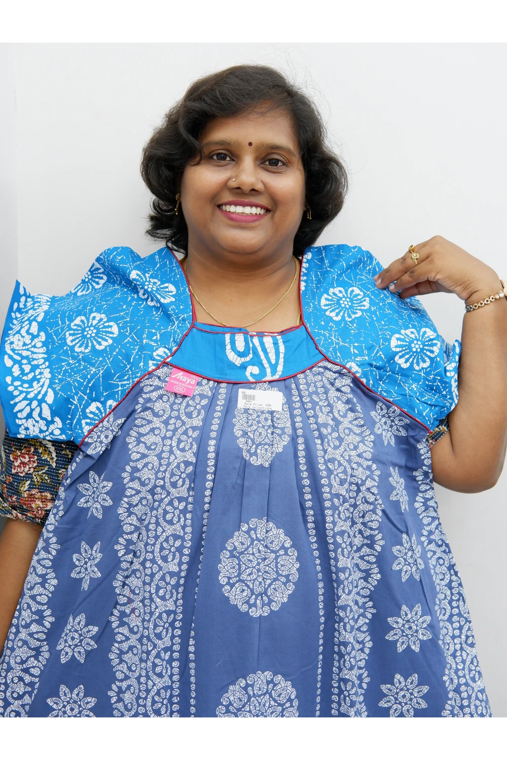 Extra Height Cotton Nighty for Women-Long Length Nighty