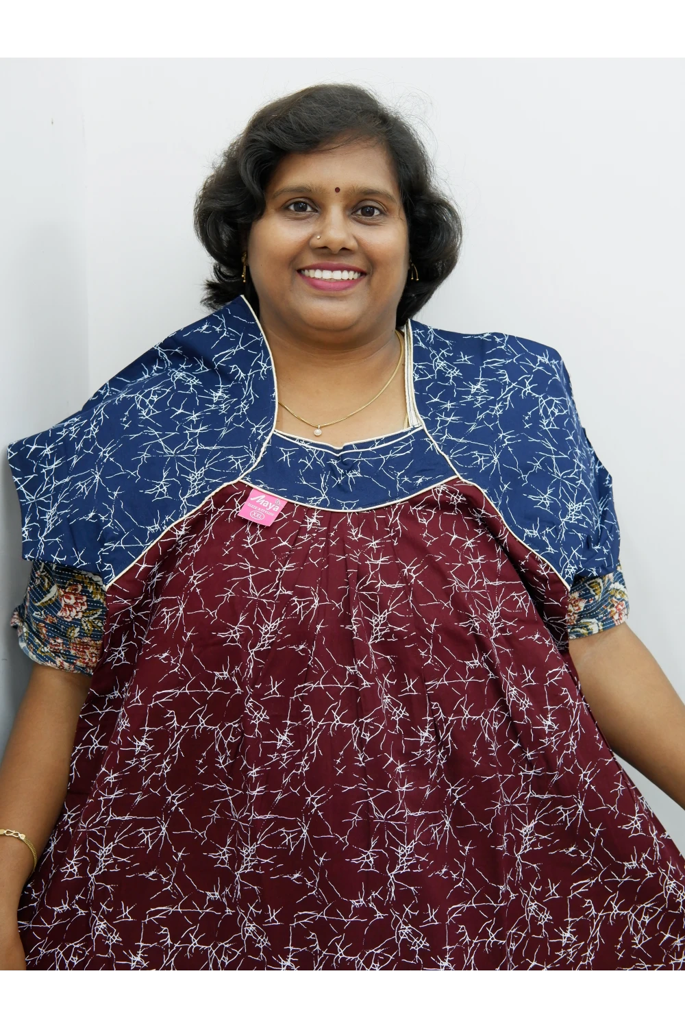 Extra Height Cotton Nighty for Women-Long Length Nighty