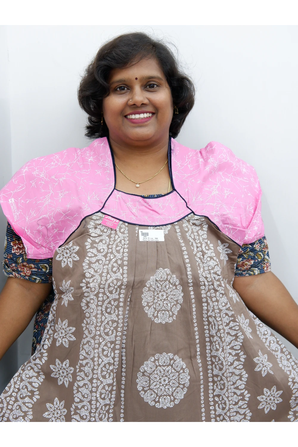 Extra Height Cotton Nighty for Women-Long Length Nighty