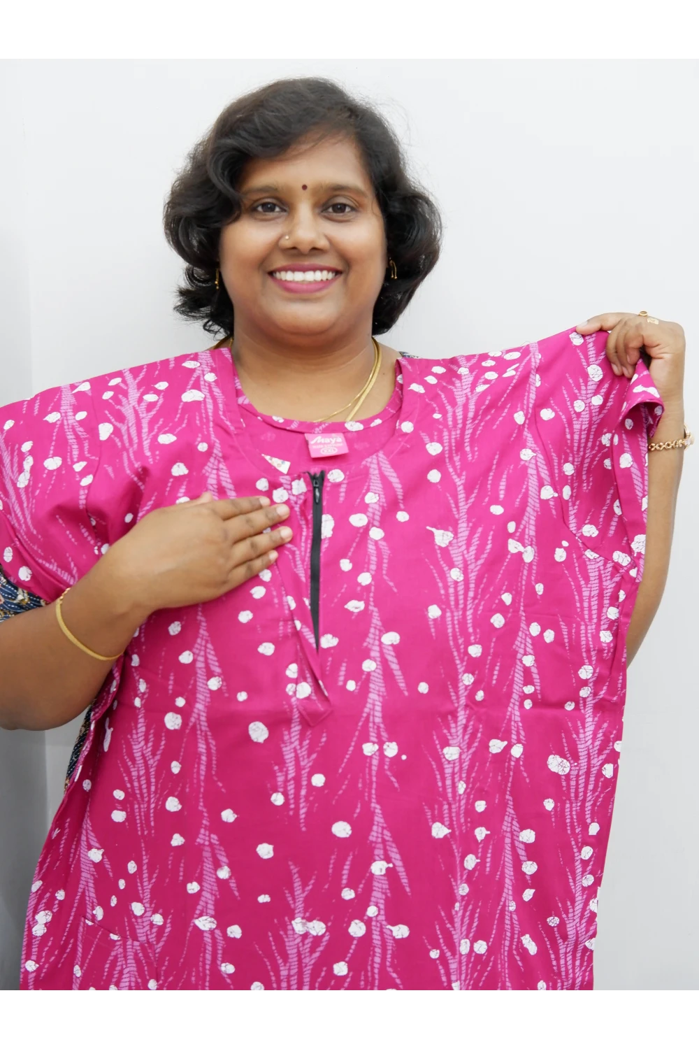 Extra Height Cotton Nighty for Women-Long Length Nighty