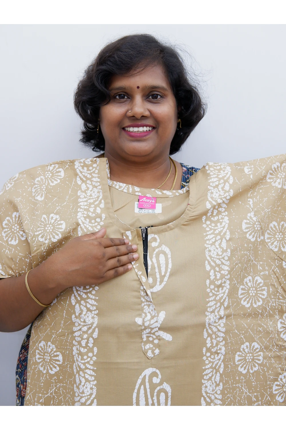 Extra Height Cotton Nighty for Women-Long Length Nighty