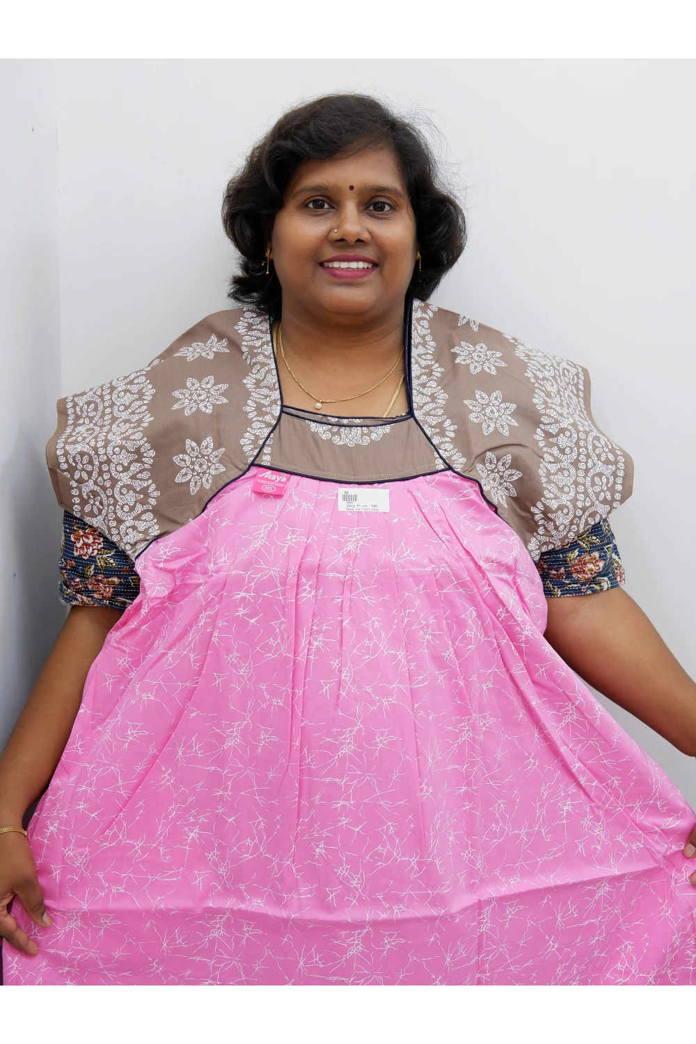 Extra Height Cotton Nighty for Women-Long Length Nighty