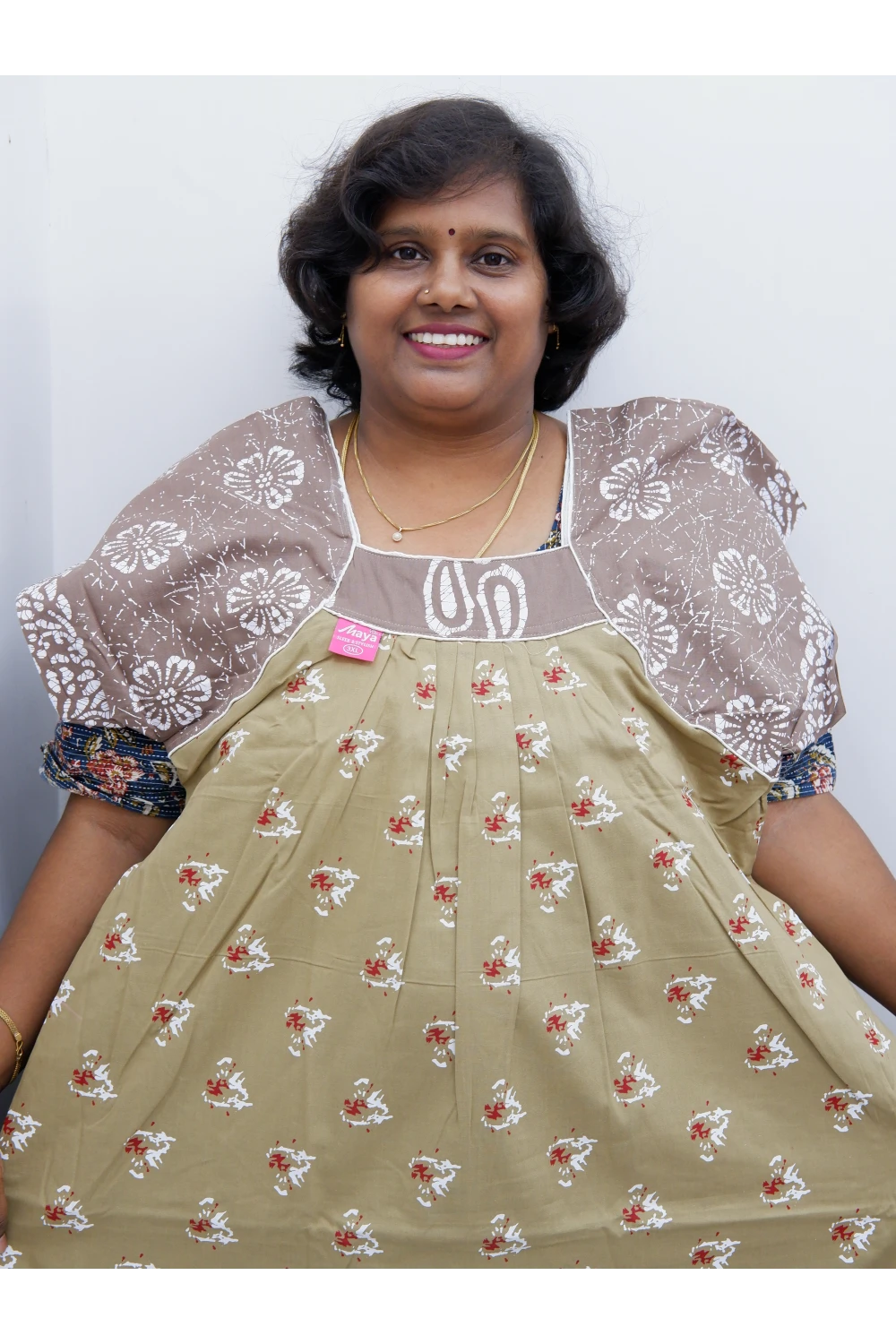 Extra Height Cotton Nighty for Women-Long Length Nighty