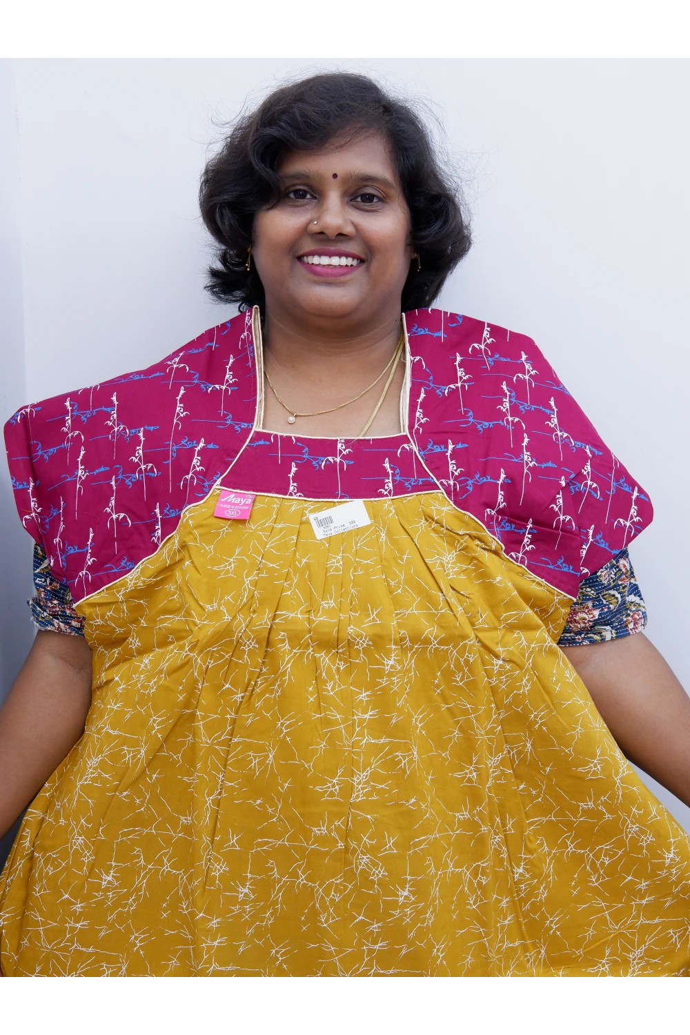 Extra Height Cotton Nighty for Women-Long Length Nighty