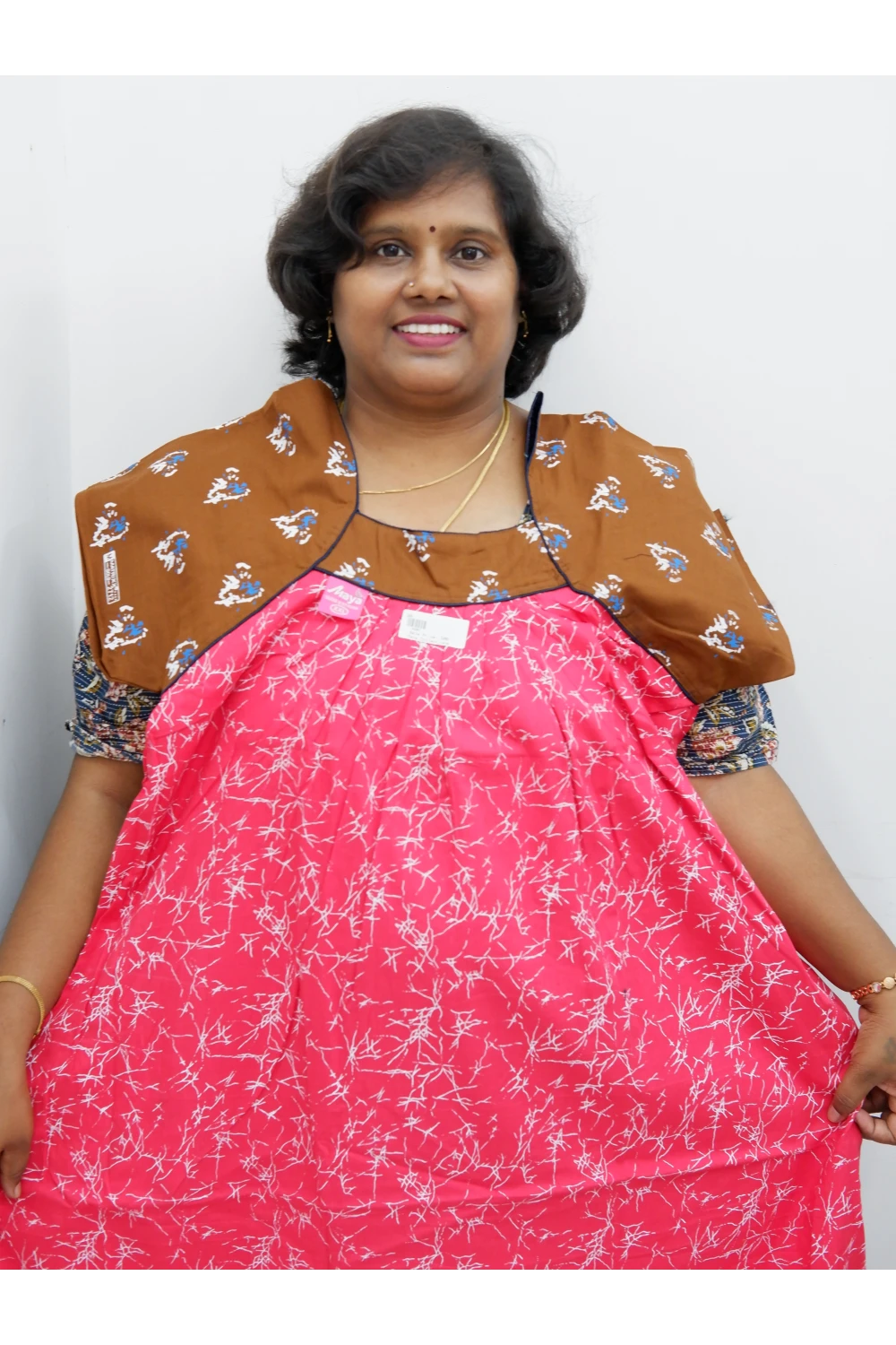 Extra Height Cotton Nighty for Women-Long Length Nighty