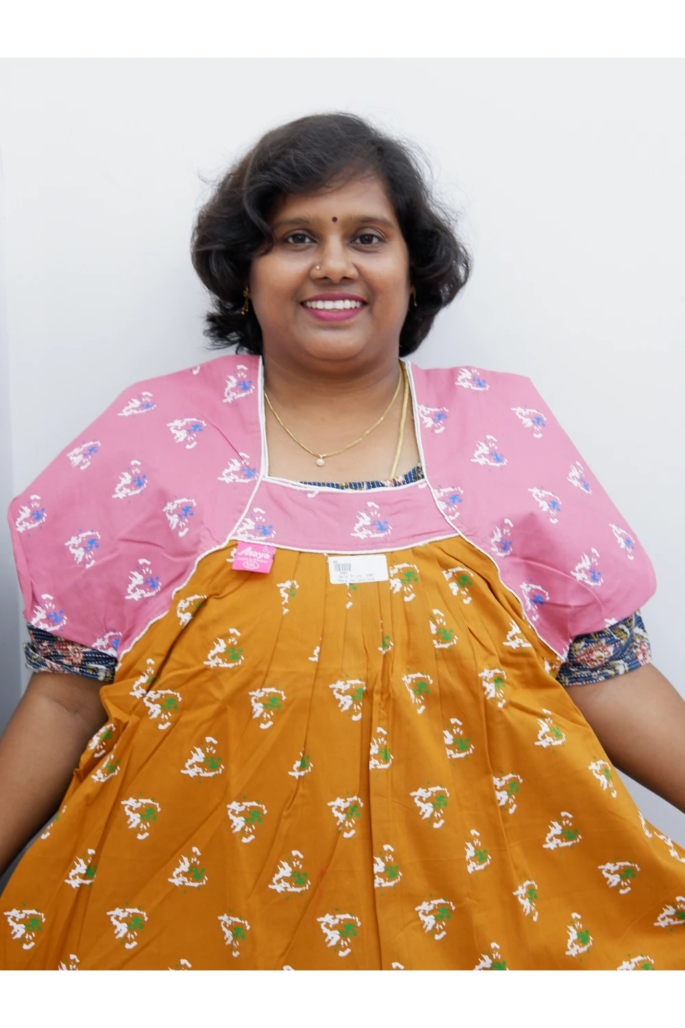 Extra Height Cotton Nighty for Women-Long Length Nighty