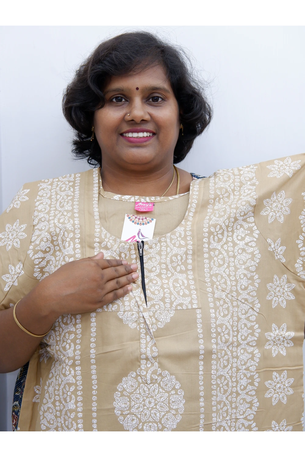 Extra Height Cotton Nighty for Women-Long Length Nighty