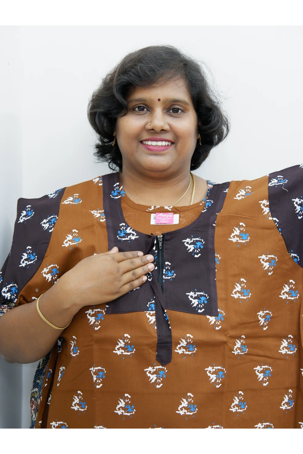 Extra Height Cotton Nighty for Women-Long Length Nighty