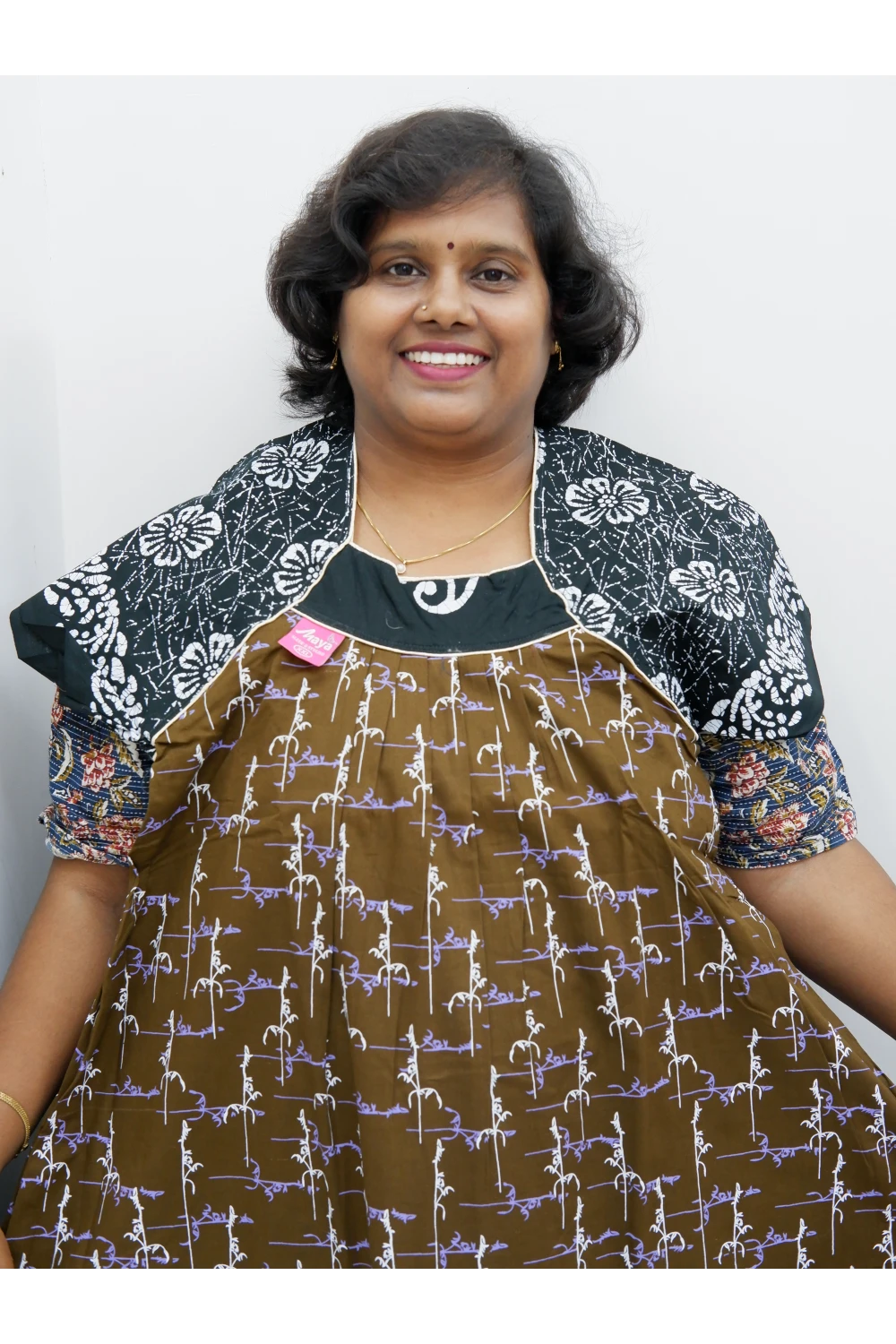 Extra Height Cotton Nighty for Women-Long Length Nighty