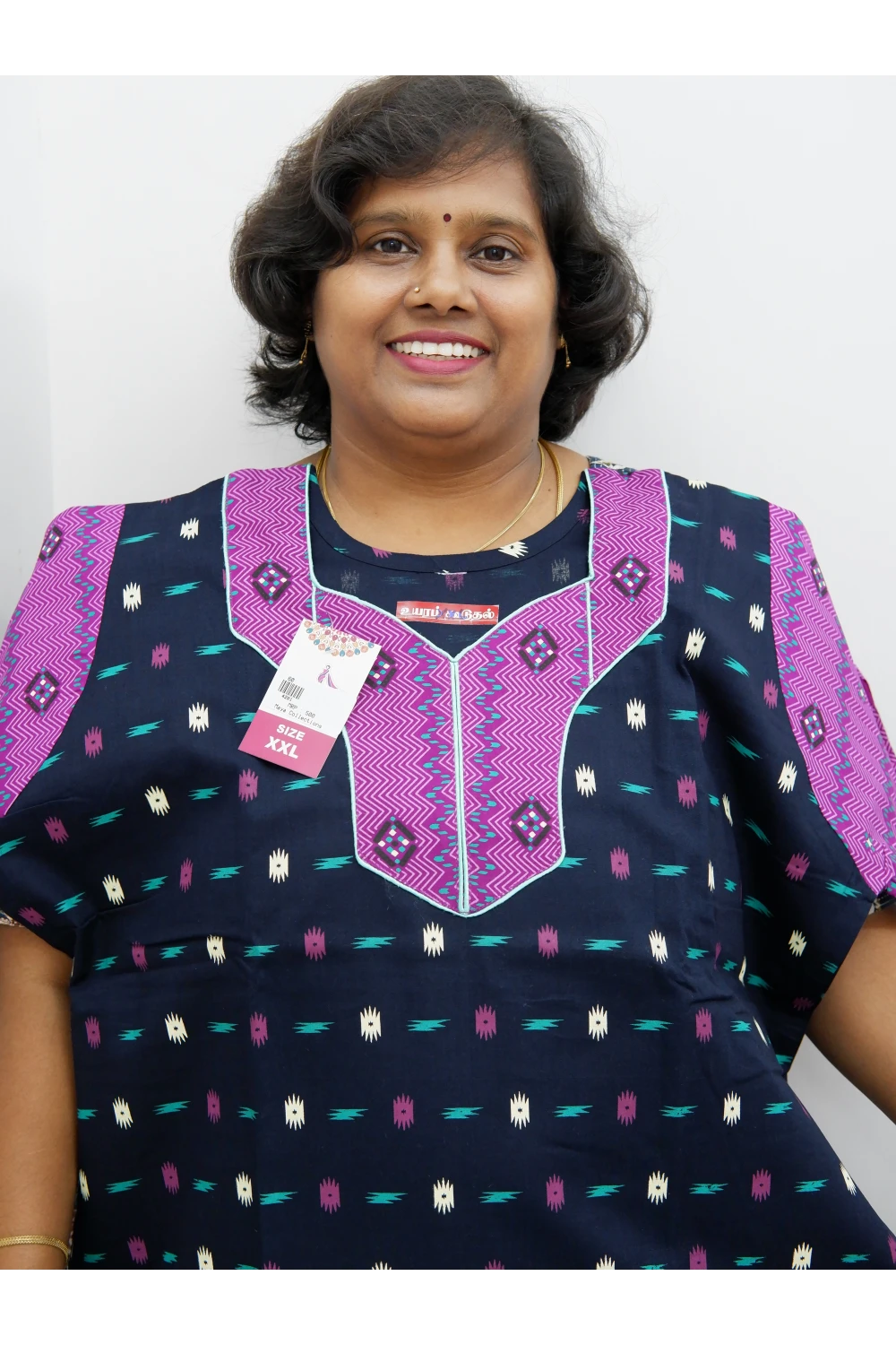 Extra Height Cotton Nighty for Women-Long Length Nighty