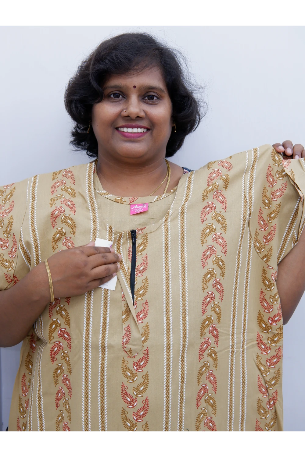 Extra Height Cotton Nighty for Women-Long Length Nighty