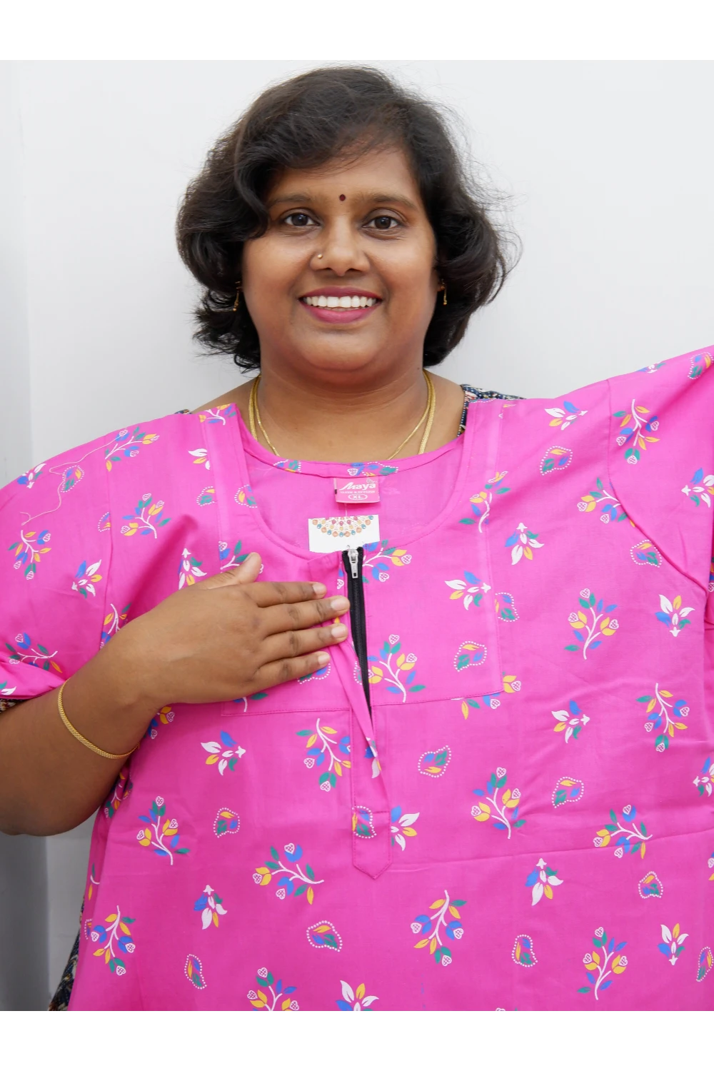 Extra Height Cotton Nighty for Women-Long Length Nighty